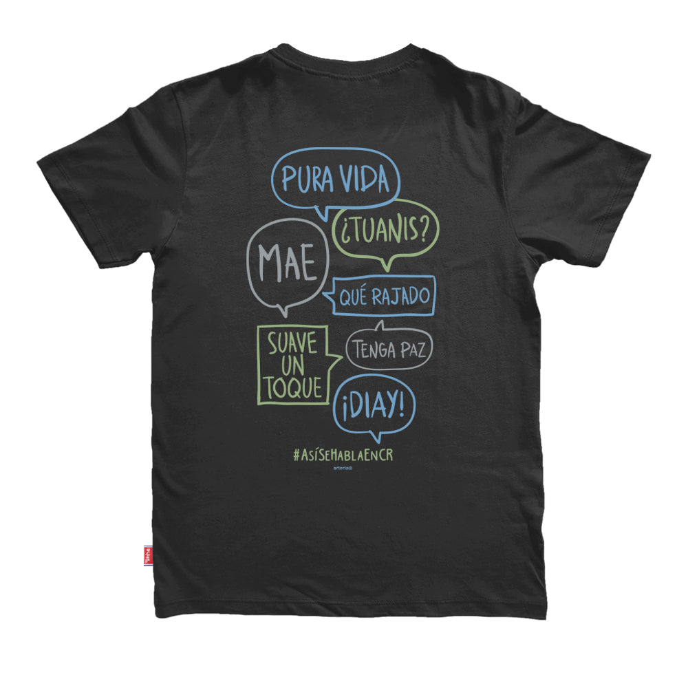 Camiseta GLOBOS DE TEXTO