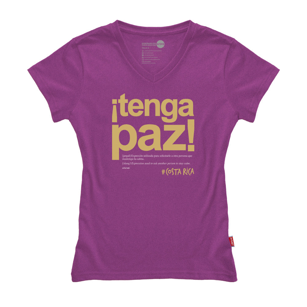 Camiseta TENGA PAZ