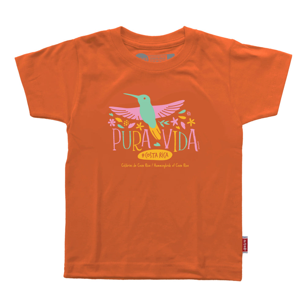Camiseta infantil COLIBRI