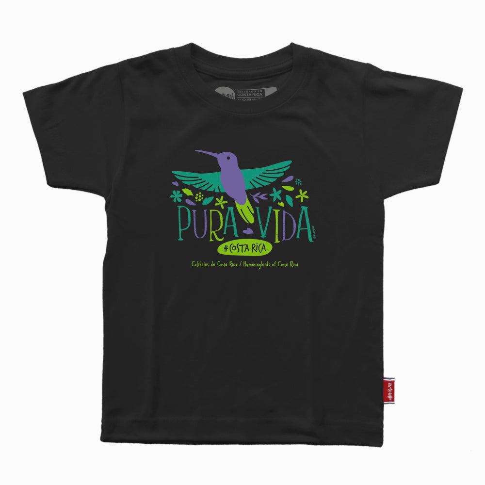 Camiseta infantil COLIBRI