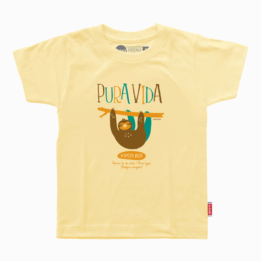 Camiseta Infantil Perezoso