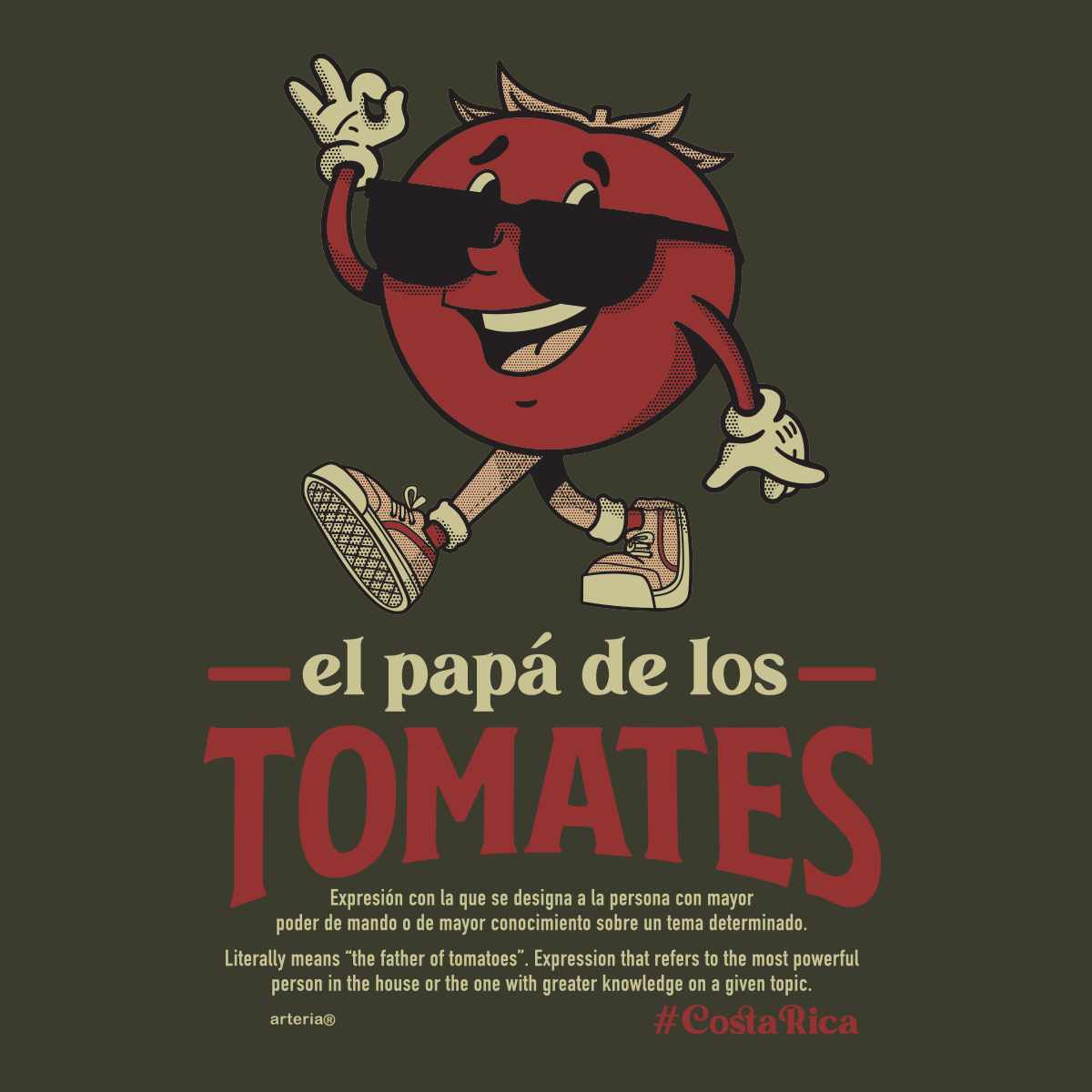 Camiseta EL PAPÁ DE LOS TOMATES