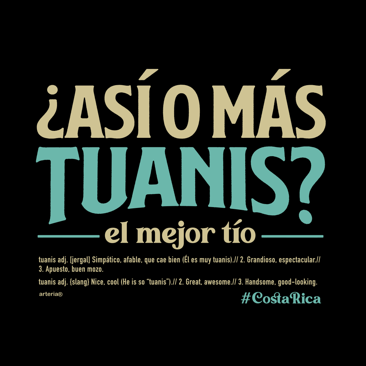 Camiseta ASÍ O MÁS TUANIS - TÍO