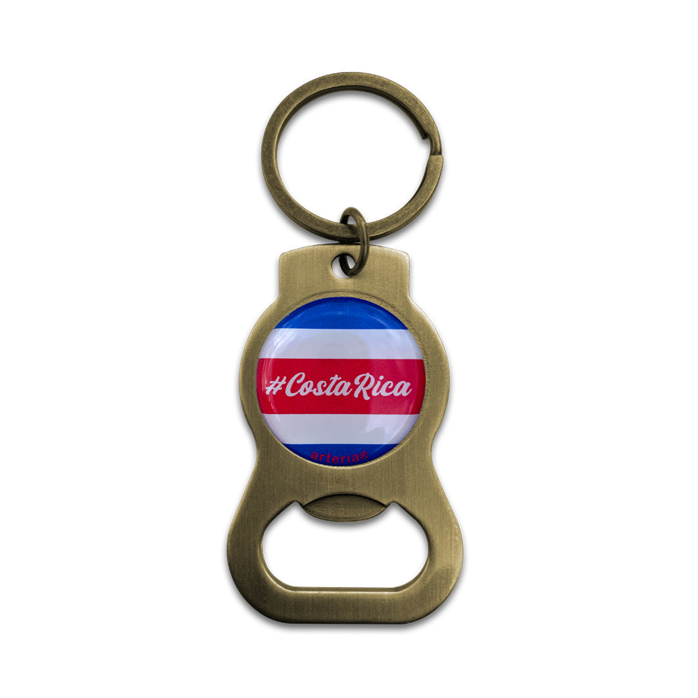 Llavero destapador COSTA RICA BANDERA