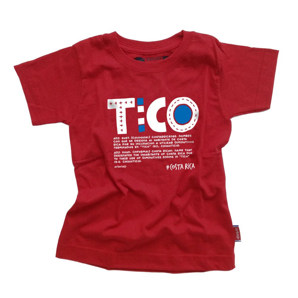 Camiseta infantil TICO