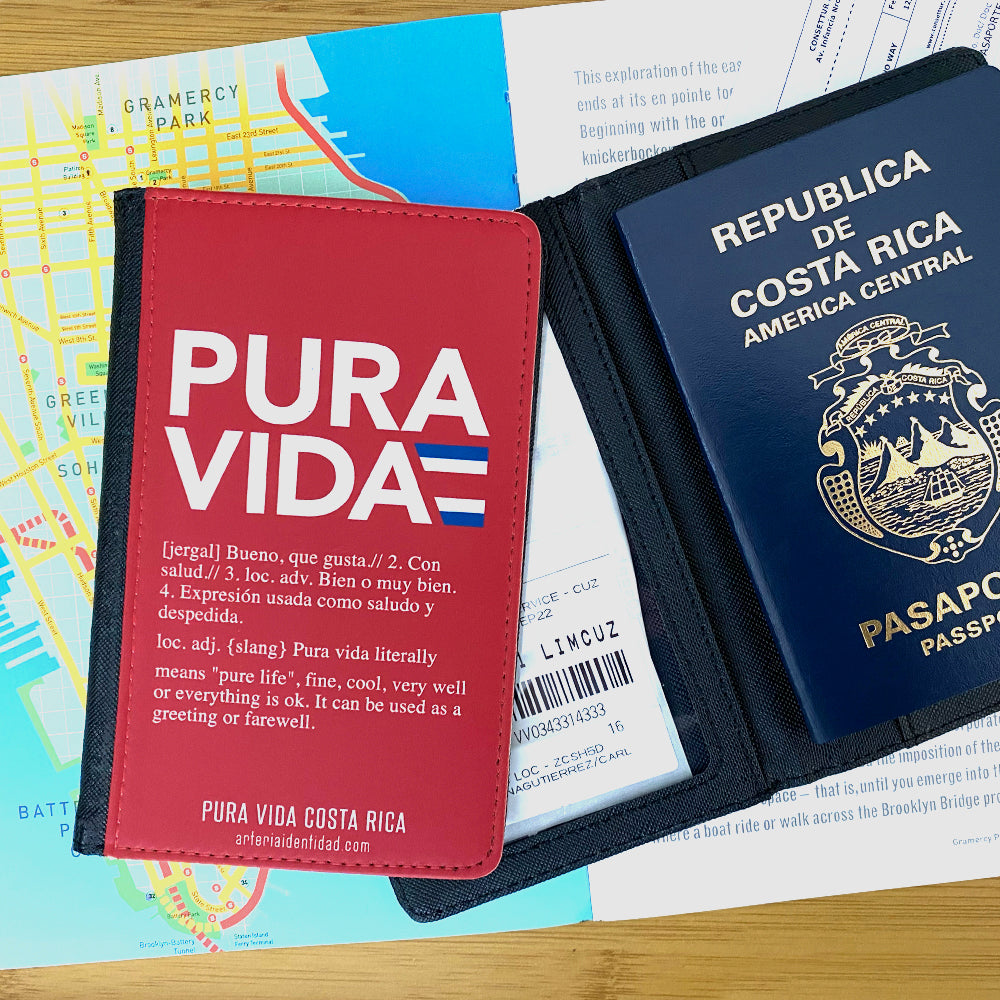 Portapasaporte PURA VIDA