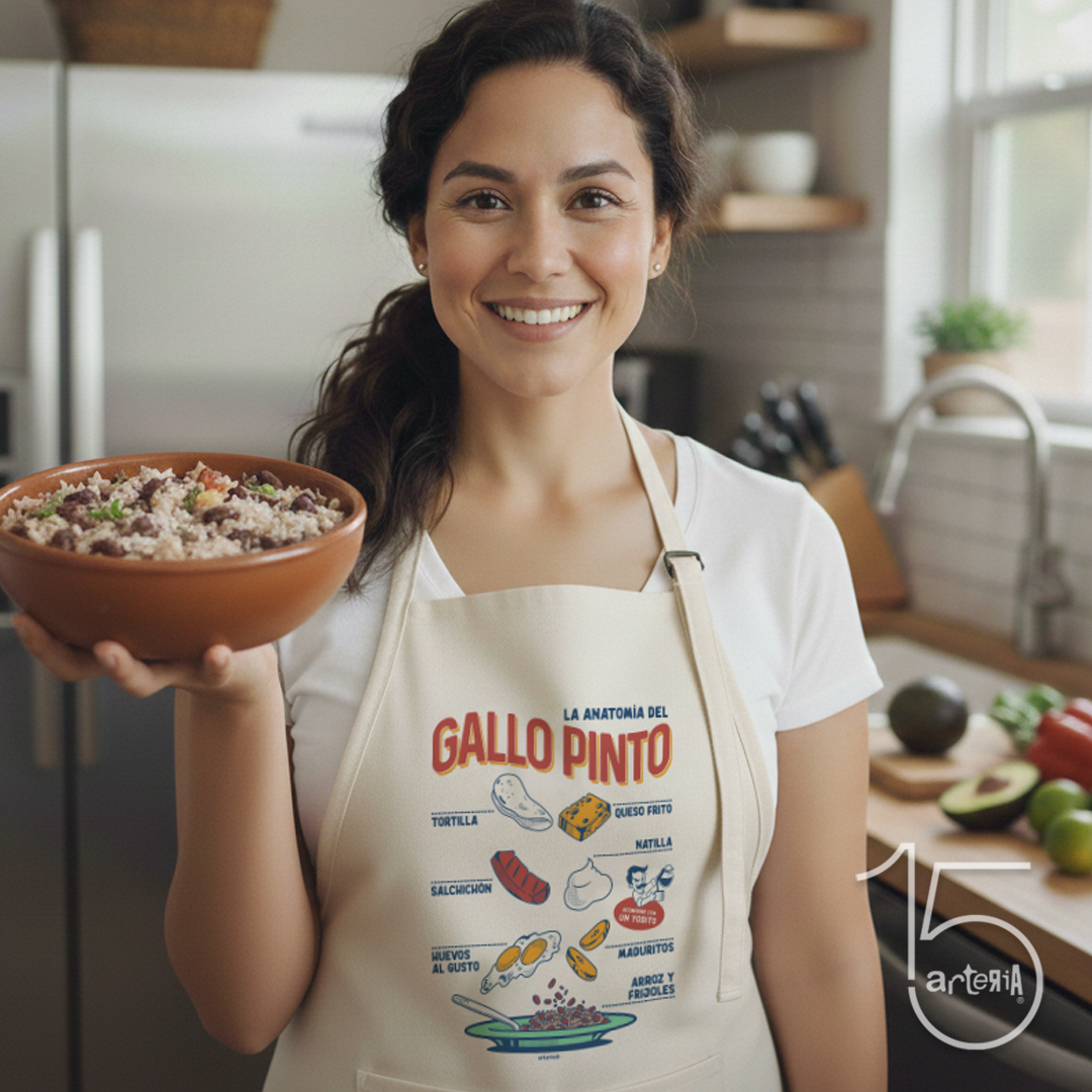Delantal GALLO PINTO