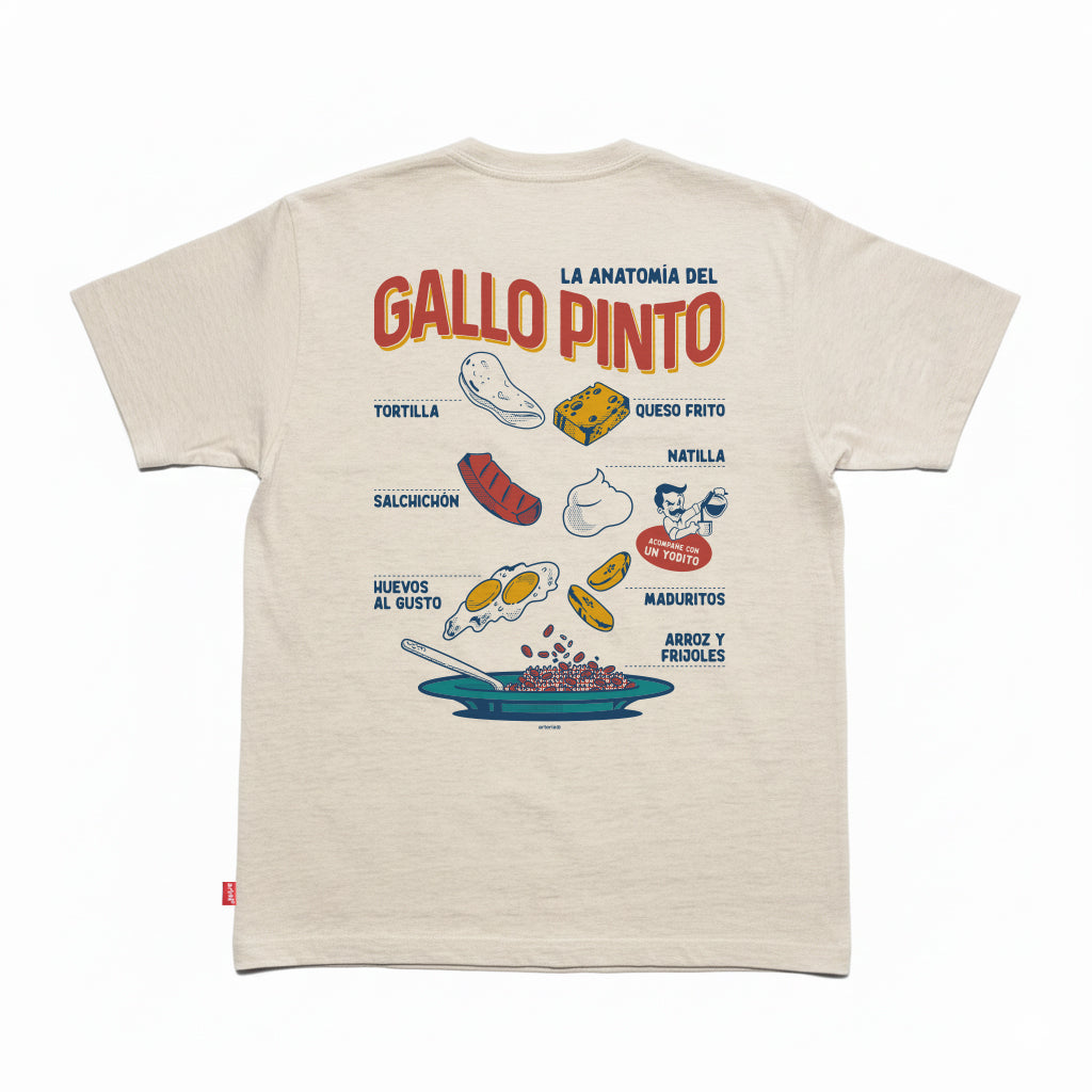 Camiseta GALLO PINTO