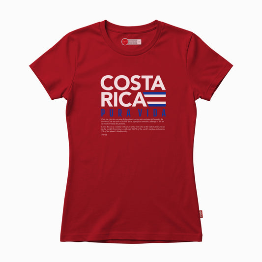 Camiseta COSTA RICA BANDERA