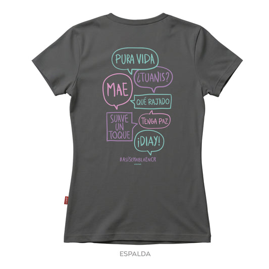 Camiseta GLOBOS DE TEXTO