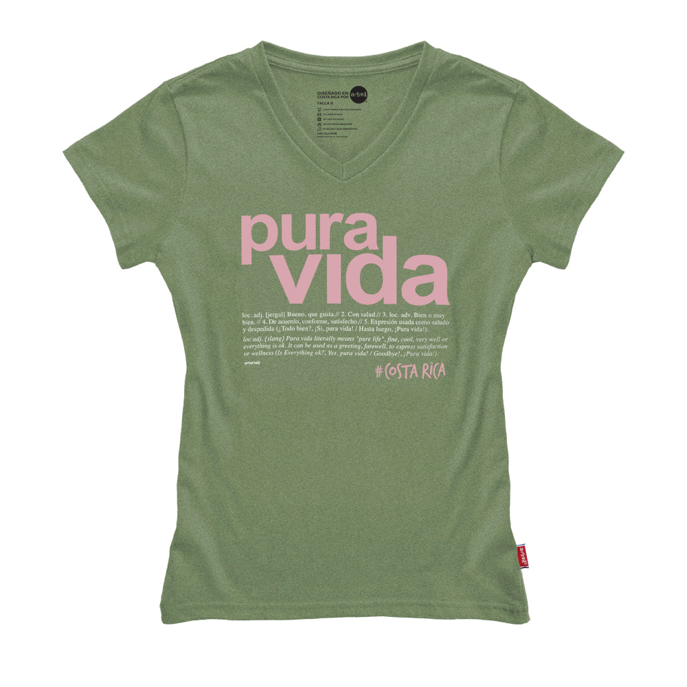 Camiseta PURA VIDA Colores Varios