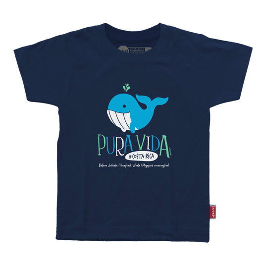 Camiseta infantil BALLENA