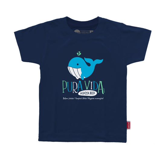 Camiseta infantil BALLENA