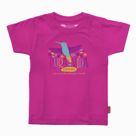 Camiseta infantil COLIBRI