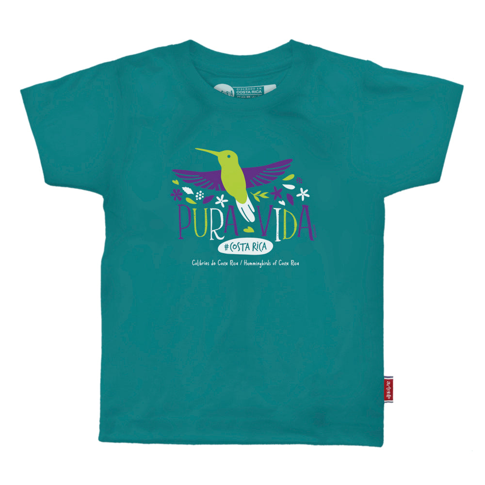 Camiseta infantil COLIBRI