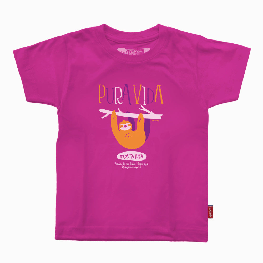 Camiseta Infantil Perezoso