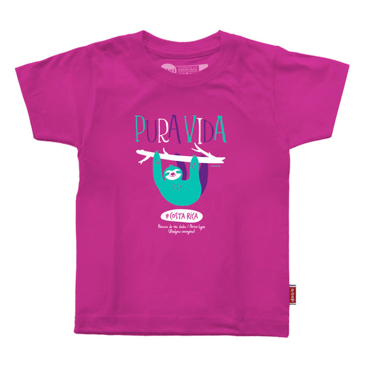 Camiseta Infantil Perezoso