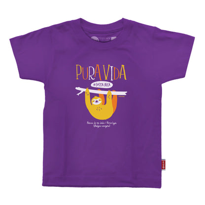 Camiseta Infantil Perezoso