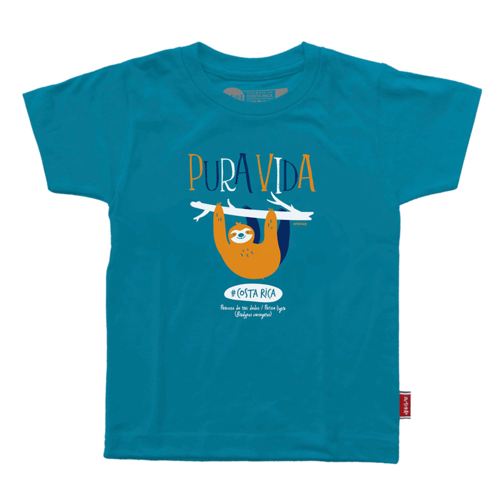 Camiseta Infantil Perezoso