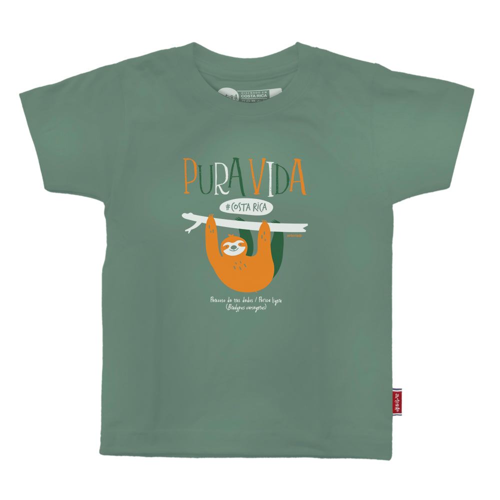 Camiseta Infantil Perezoso