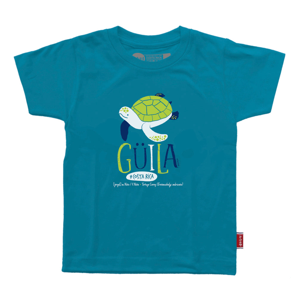 Camiseta infantil TORTUGA