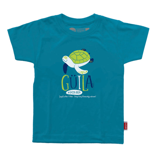 Camiseta infantil TORTUGA