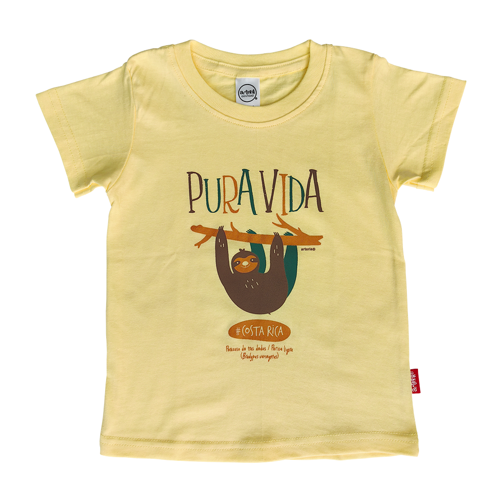 Camiseta Infantil Perezoso