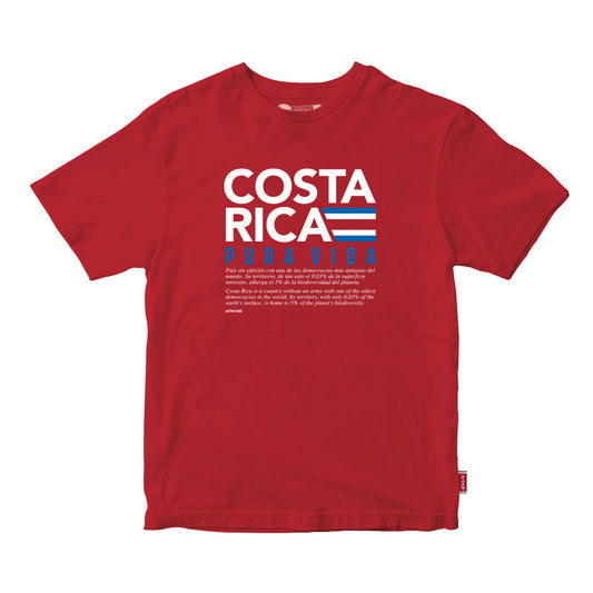 Camiseta Juvenil COSTA RICA