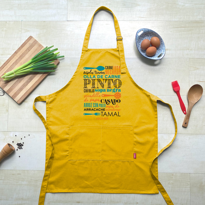 Delantal PLATILLOS TICOS