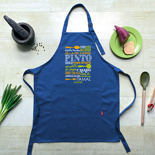 Delantal PLATILLOS TICOS