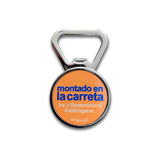 Destapador redondo MONTADO EN LA CARRETA