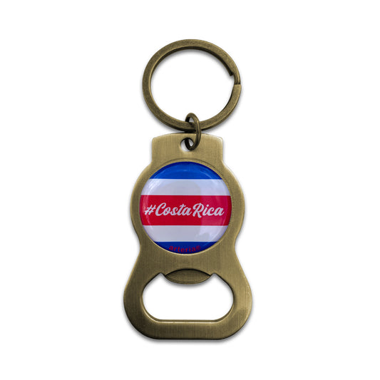 Llavero destapador COSTA RICA BANDERA