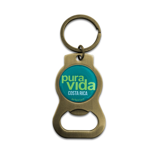 Llavero destapador PURA VIDA