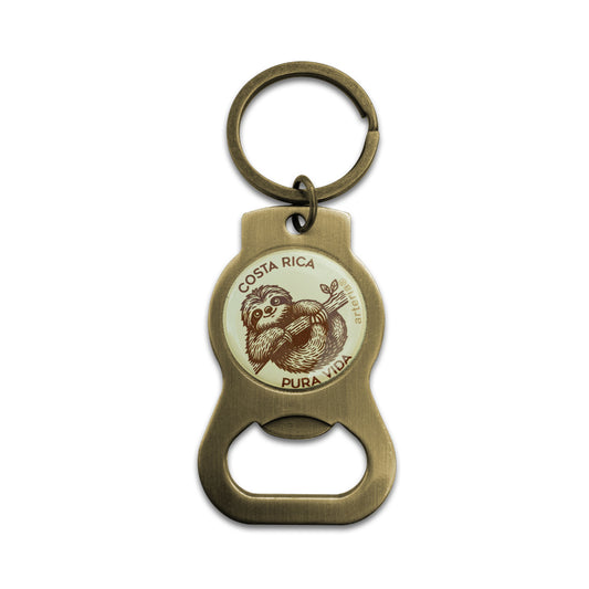 Llavero destapador PEREZOSO