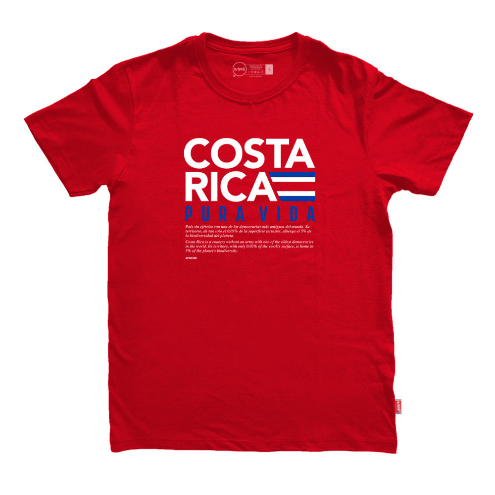 Camiseta COSTA RICA BANDERA
