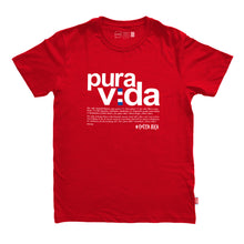 Cargar imagen en el visor de la galería, Camiseta PURA VIDA roja
