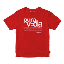Cargar imagen en el visor de la galería, Camiseta Juvenil PURA VIDA

