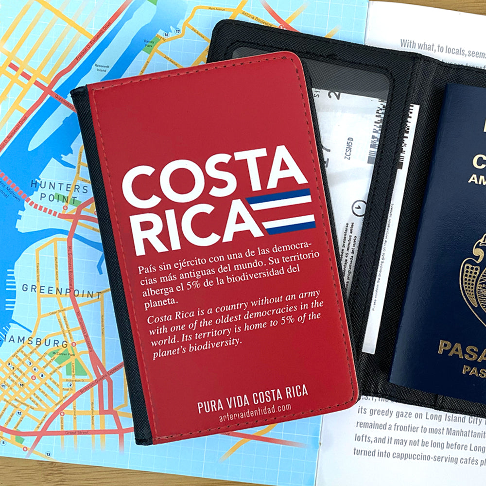 Portapasaporte COSTA RICA